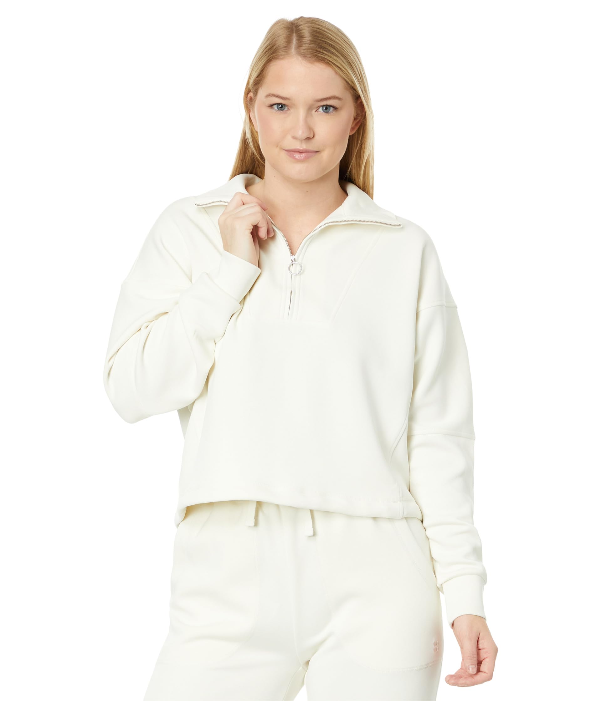 Женский Пуловер Sweaty Betty Sand Wash Funnel Neck Half Zip Sweaty Betty