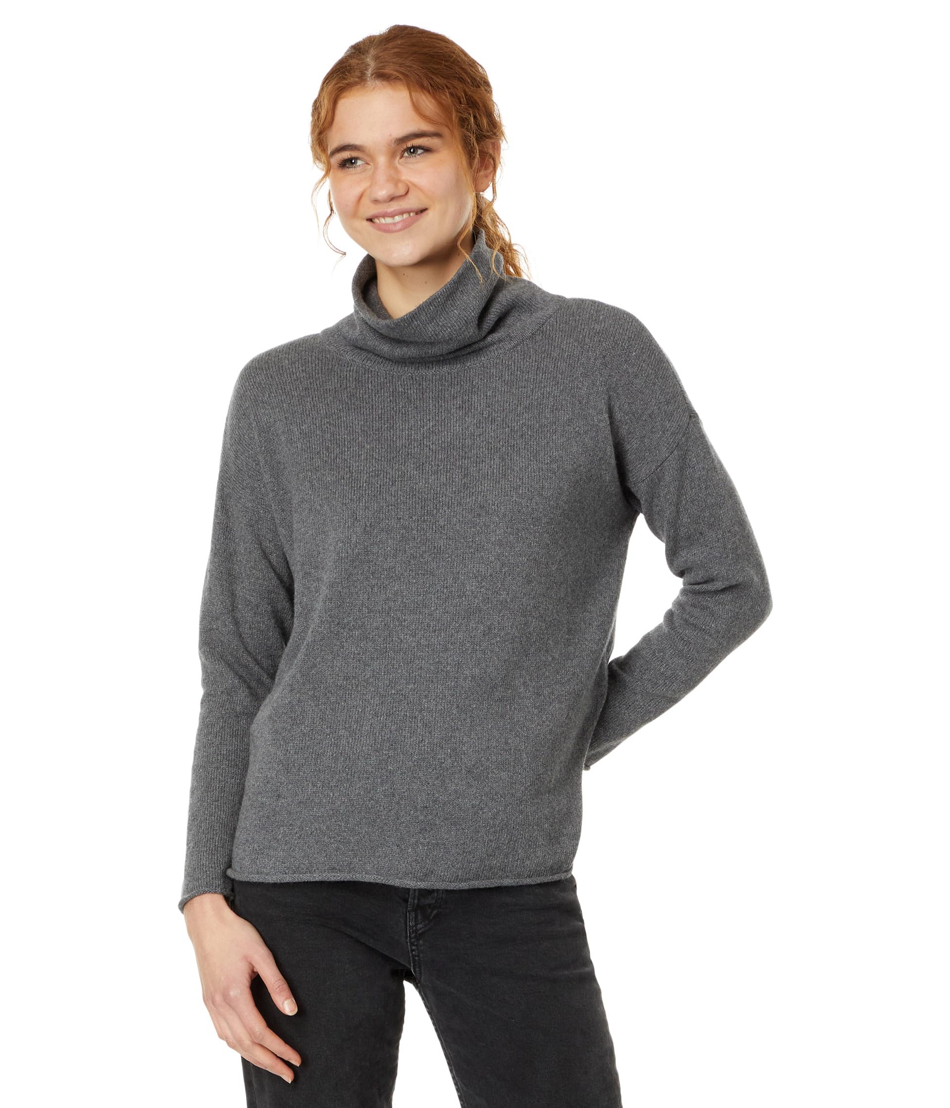 Женский Свитер Eileen Fisher Petite Turtle Neck Tunic Eileen Fisher