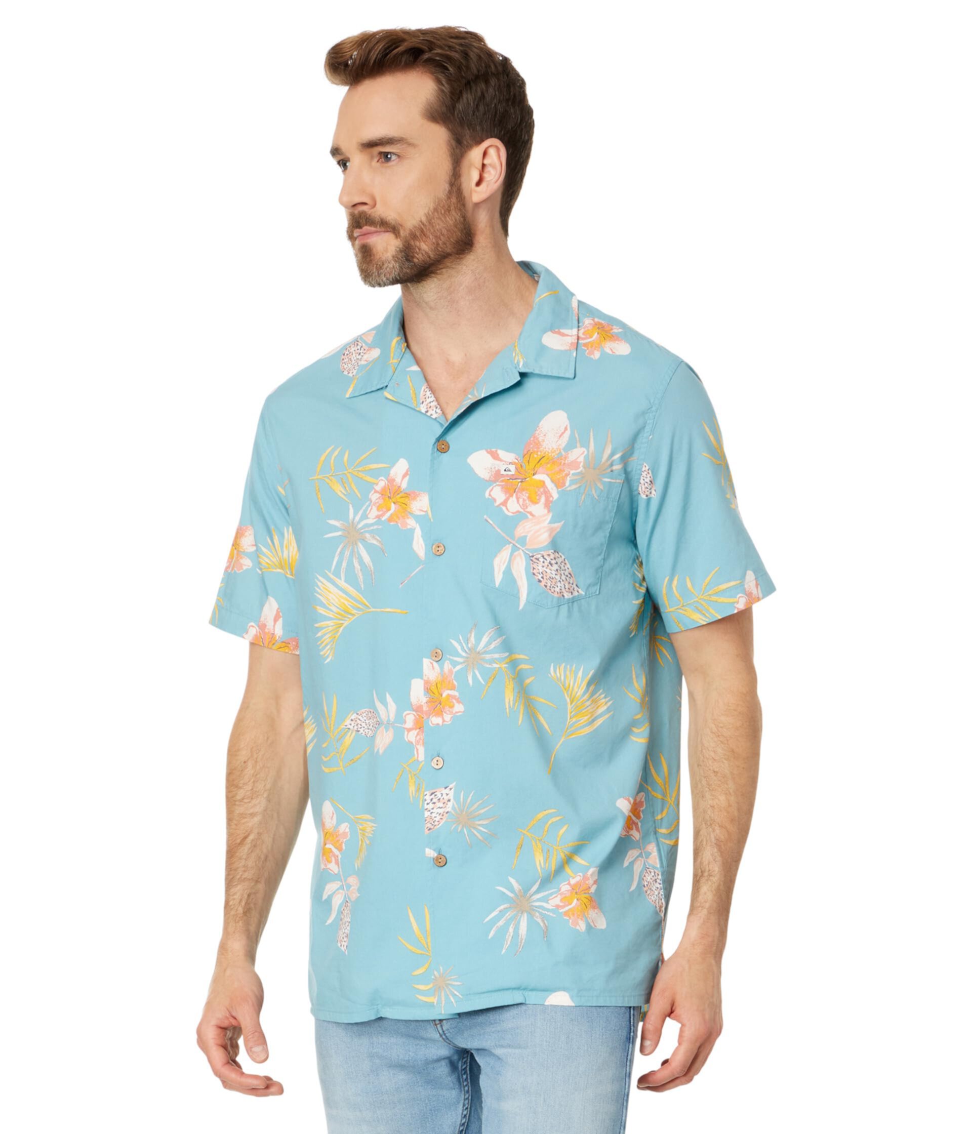 Мужская Повседневная Рубашка Quiksilver Tropical Floral Quiksilver