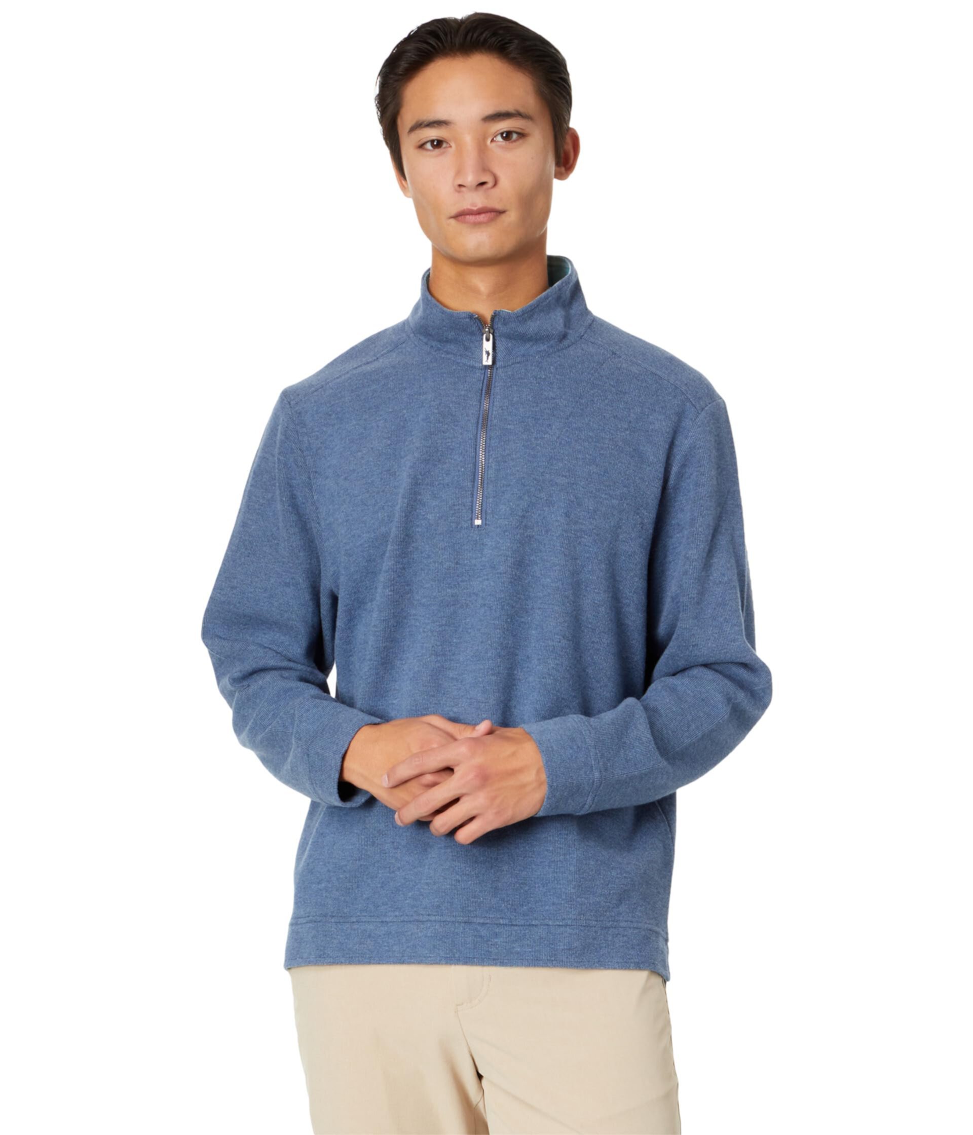 Мужской Пуловер Tommy Bahama Montserrat 1/2 Zip Tommy Bahama