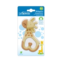 Гели для прорезывания зубов у младенцев Dr. Brown's Ridgees Giraffe Massaging Teether 3 Months + BPA Free Dr. Brown's