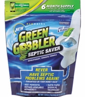 Модули резервного копирования и предотвращения переполнения Septic Saver — 6 модулей Green Gobbler