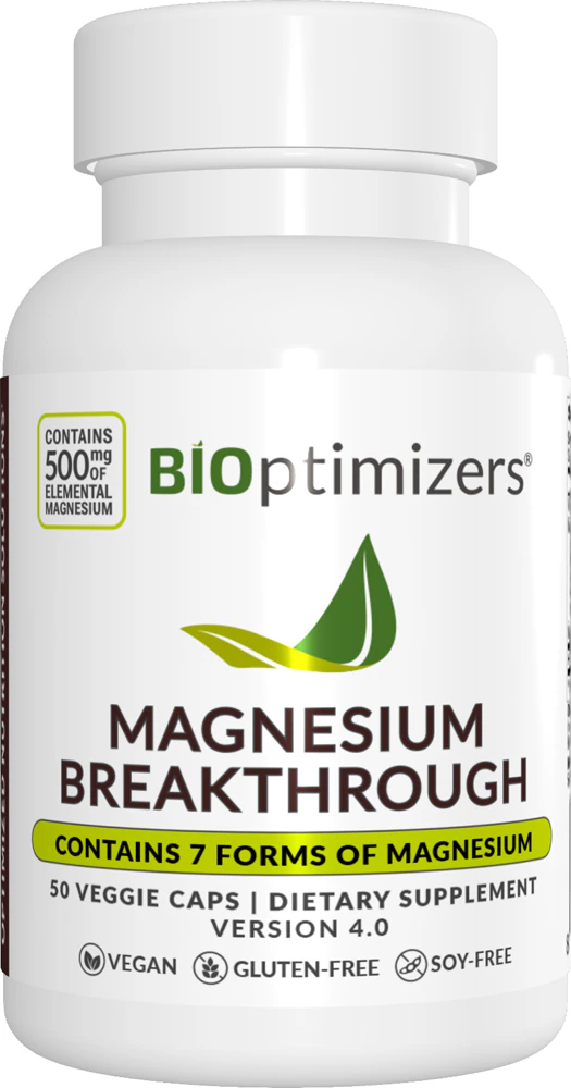 Magnesium Breakthrough Capsules (Капсулы) - Informed Sport Certified -- 50 Veggie Caps (Вегетарианские капсулы) BIOptimizers