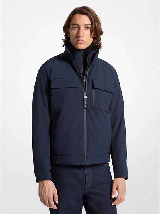  Куртка Michael Kors Belgravia Woven Zip-Up Michael Kors