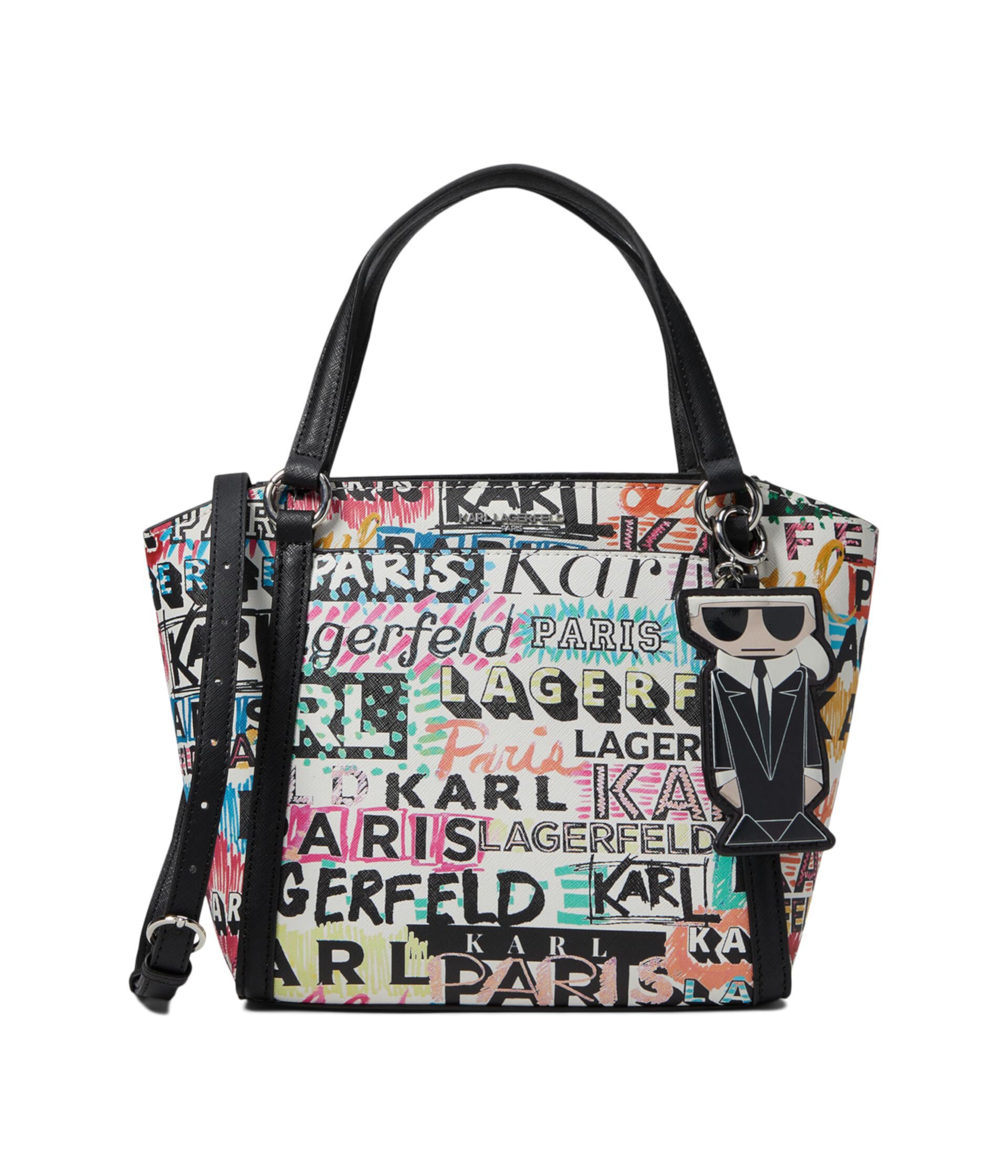 Ирис сумка-тоут Karl Lagerfeld Paris