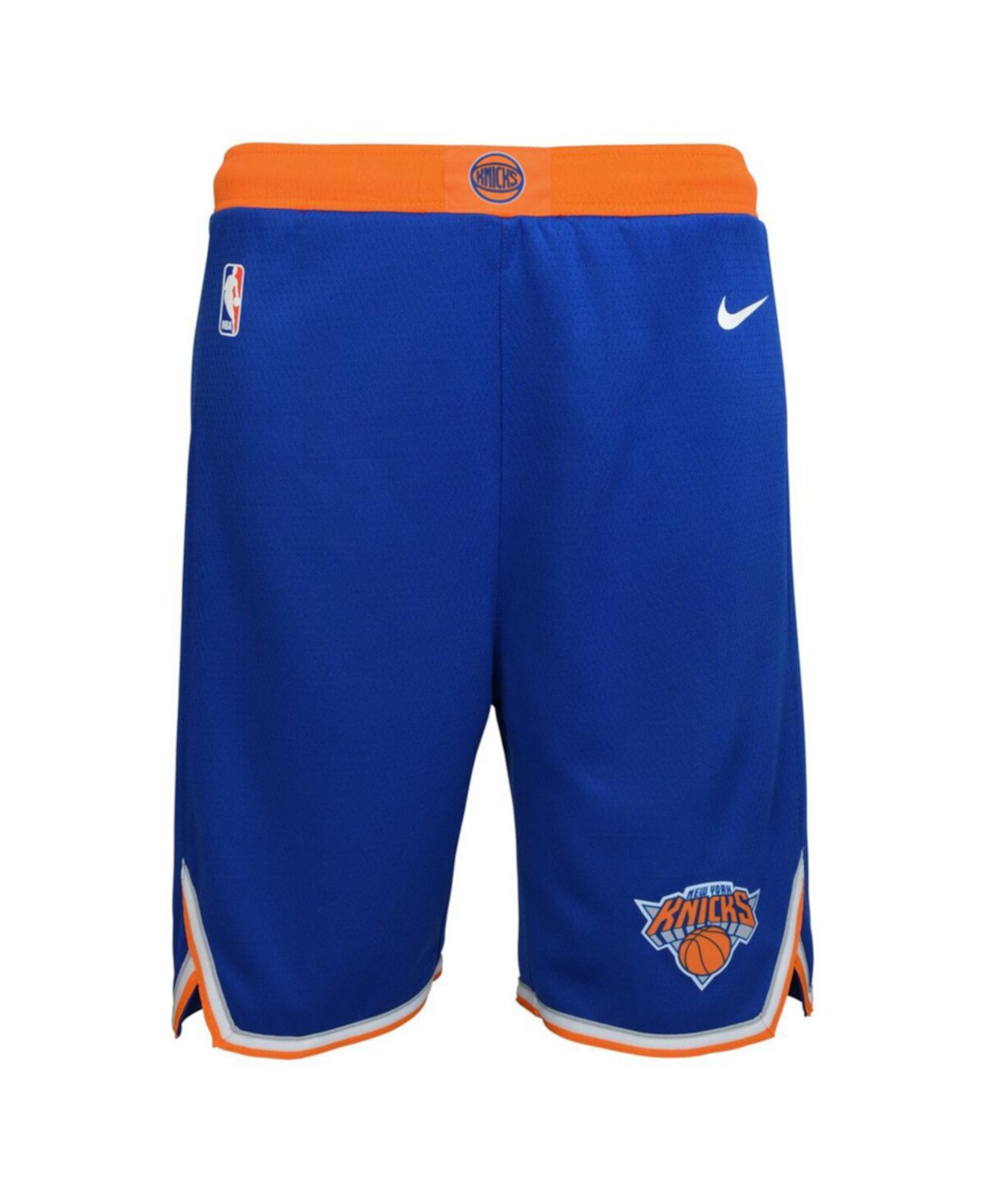 Синие шорты Big Boys New York Knicks Icon Edition в сетку Performance Swingman Nike