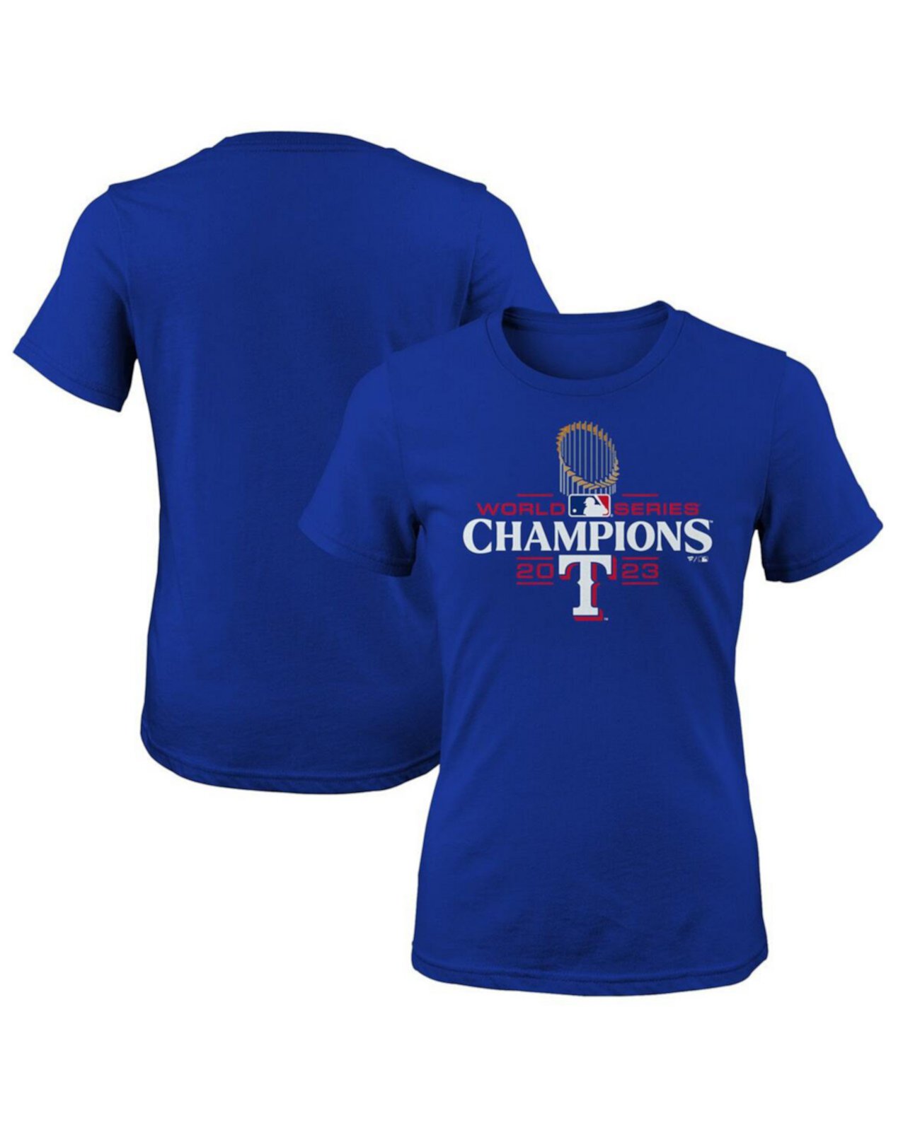 Толстовка Fanatics Для девочек Texas Rangers 2023 World Series Champions Official Logo Fanatics