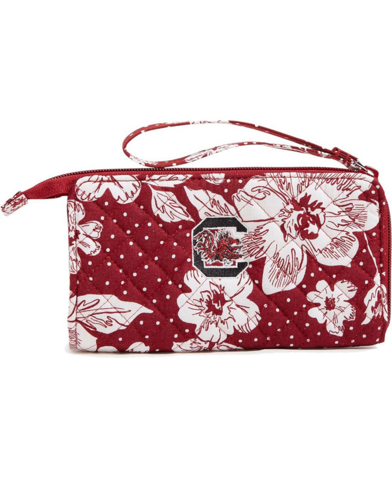 Бумажник Vera Bradley Rain Garden для женщин South Carolina Gamecocks Vera Bradley