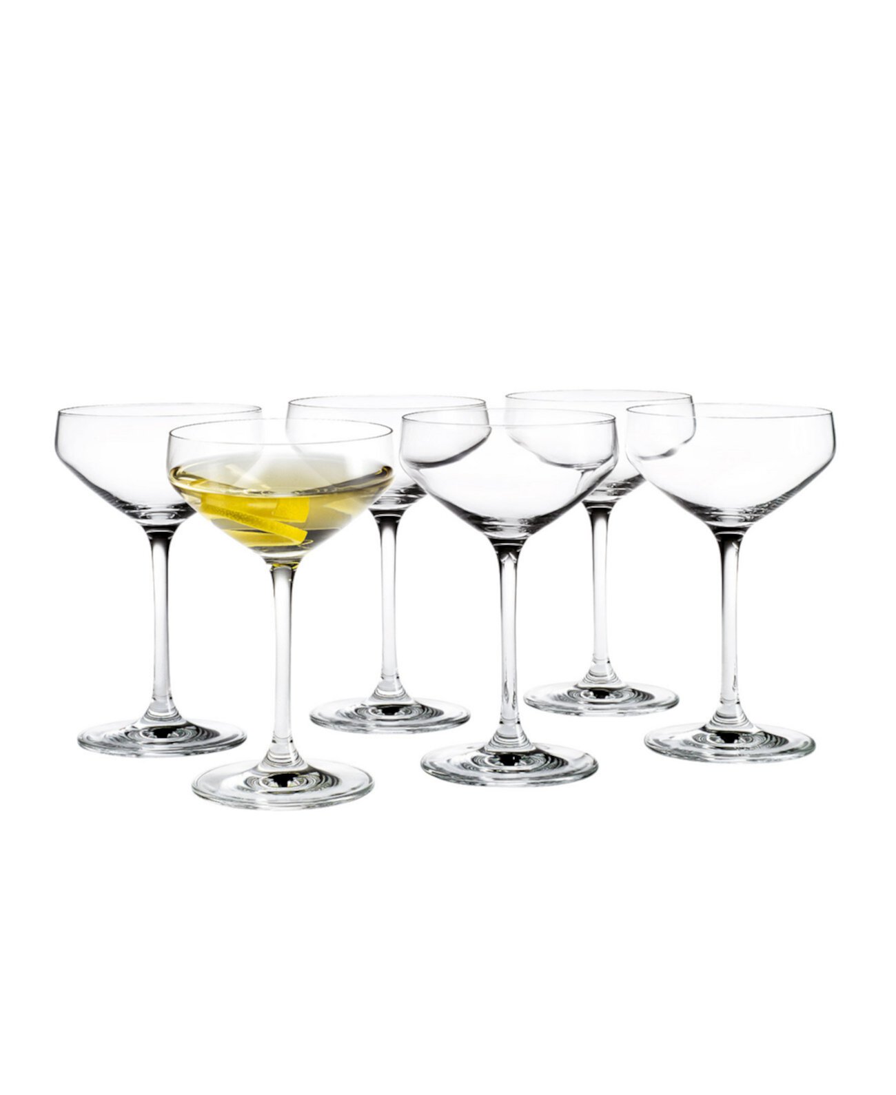 Бокалы для мартини Perfection, 9,9 унций, набор из 6 шт. Holmegaard