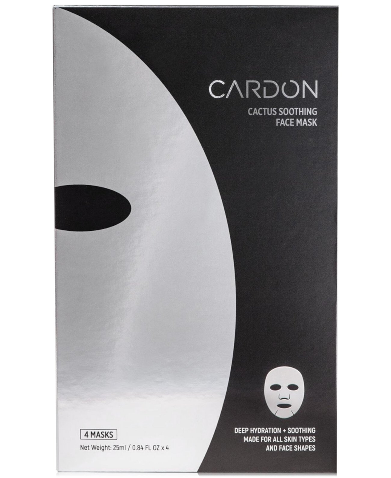 Cactus Soothing Face Mask, 4-Pk. Cardon