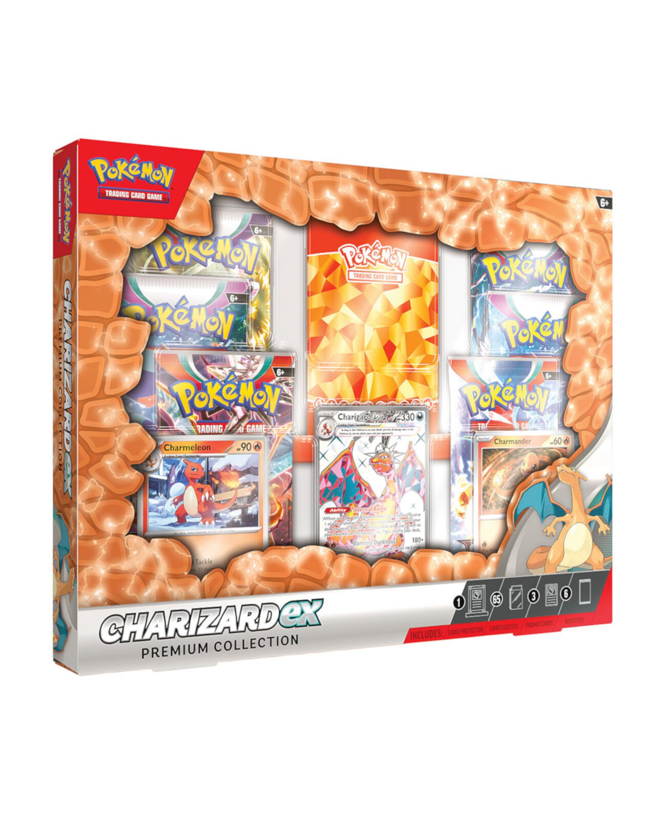 Коробка для коллекции Charizard Ex Prem 2023 Pokemon