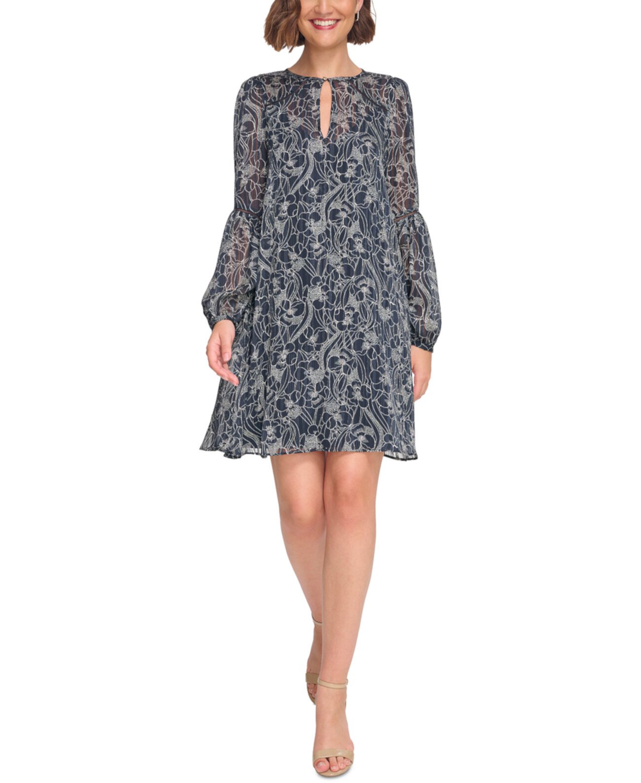 Женское платье-сорочка с цветочным принтом от Tommy Hilfiger Tommy Hilfiger