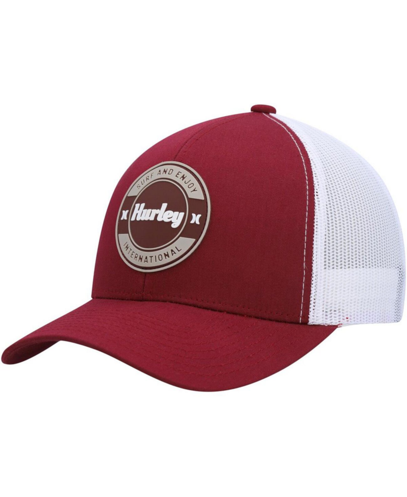 Бейсболка Hurley Men's Burgundy Offshore Trucker Snapback Hurley