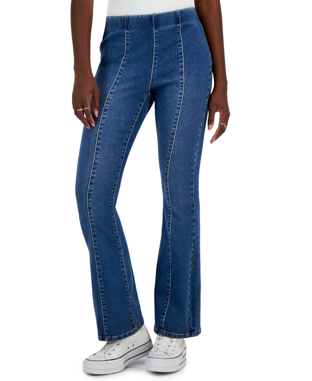 Расклешенные джинсы со швом спереди для юниоров Vanilla Star