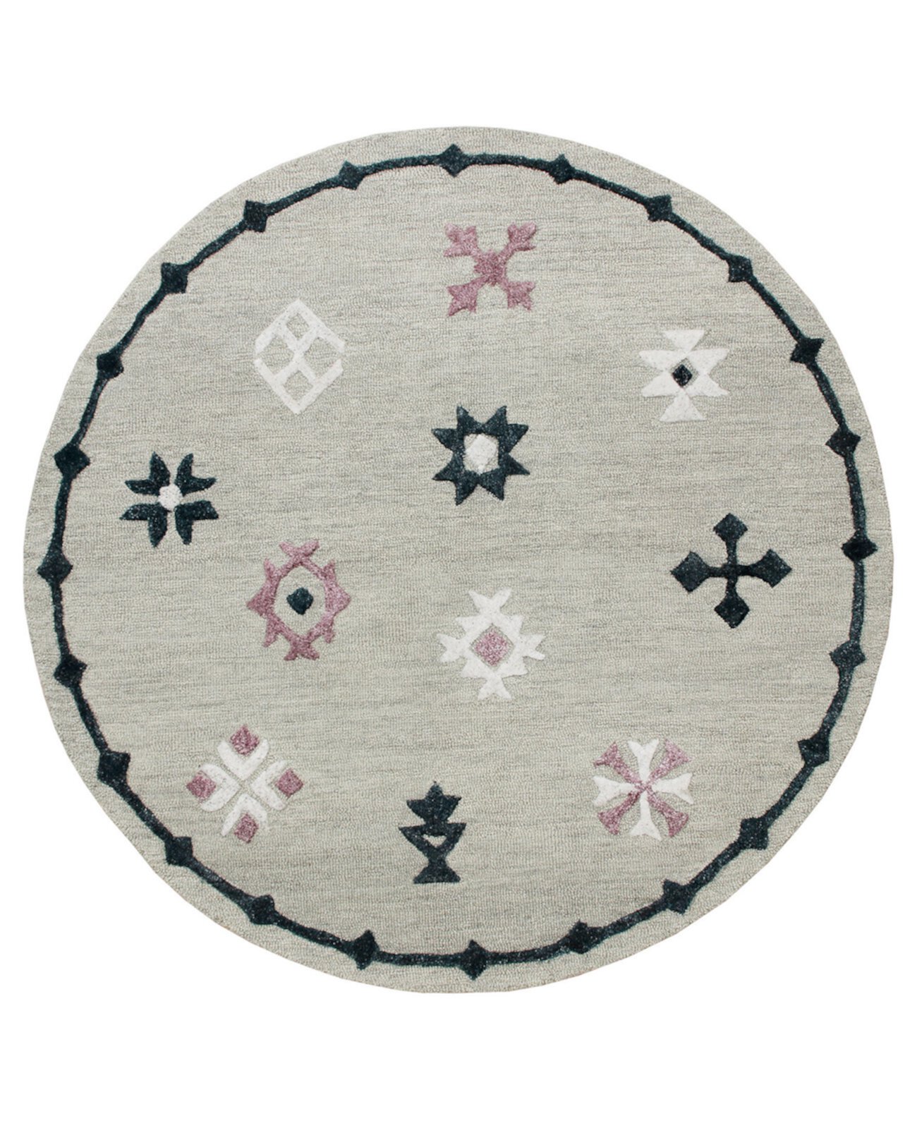 Valentin VLNTA03564 7' x 7' Round Area Rug LR Home