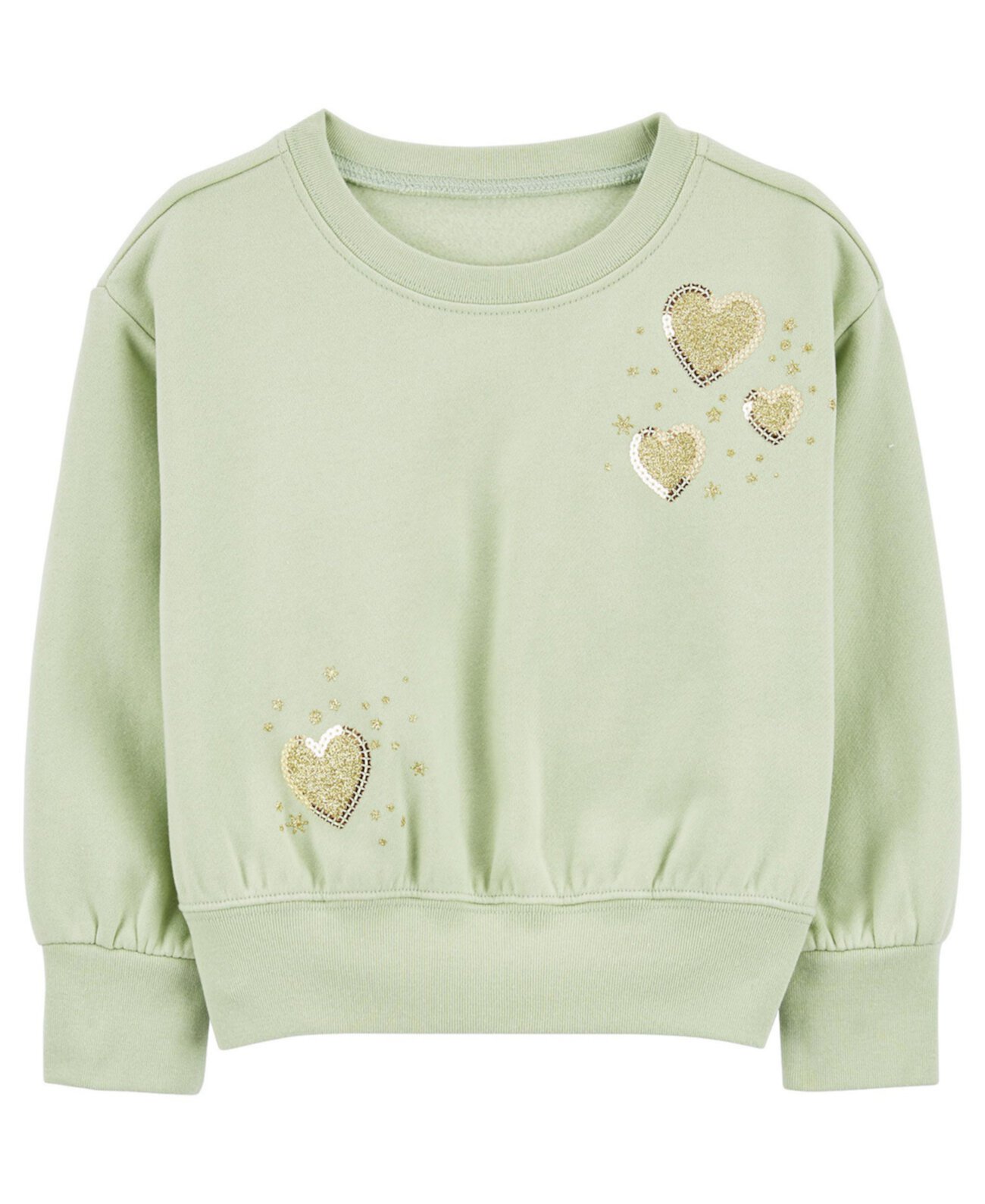 Пуловер с сердечками для маленьких девочек Carter's