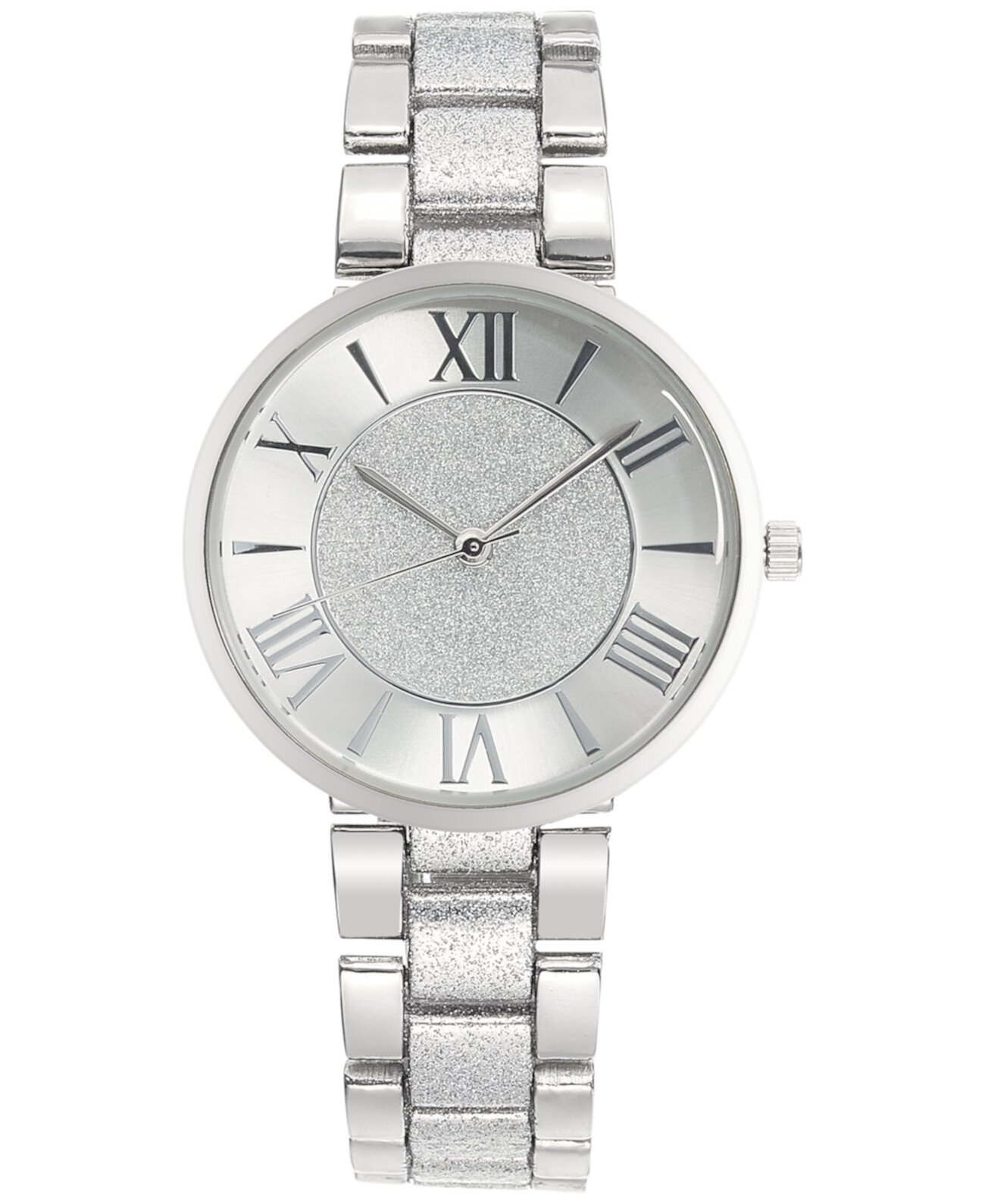 Женские часы с блестящим серебристым браслетом, 36 мм, созданные для Macy's I.N.C. International Concepts
