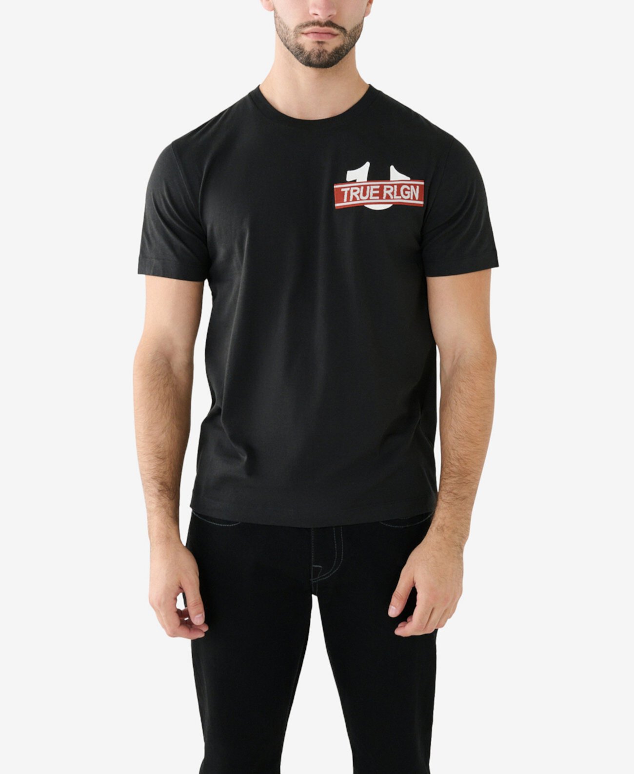 Мужская футболка с коротким рукавом SRS Tape True Religion