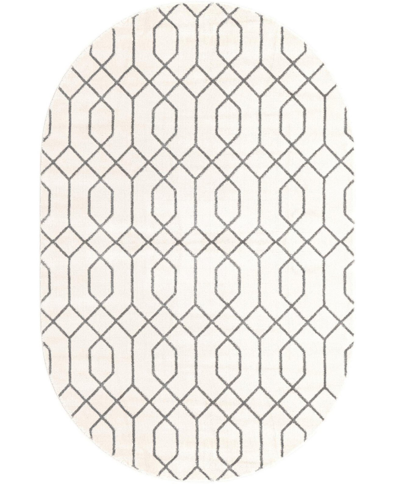 Ковёр Glam Trellis 5'3" x 8', геометрический, современный дизайн для внутренних помещений Marilyn Monroe