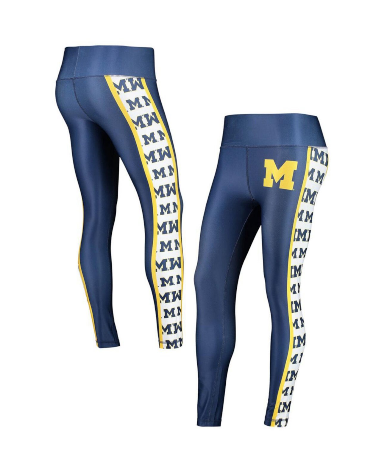 Женские леггинсы Michigan Wolverines Dormer Knit с эластичным поясом Concepts Sport