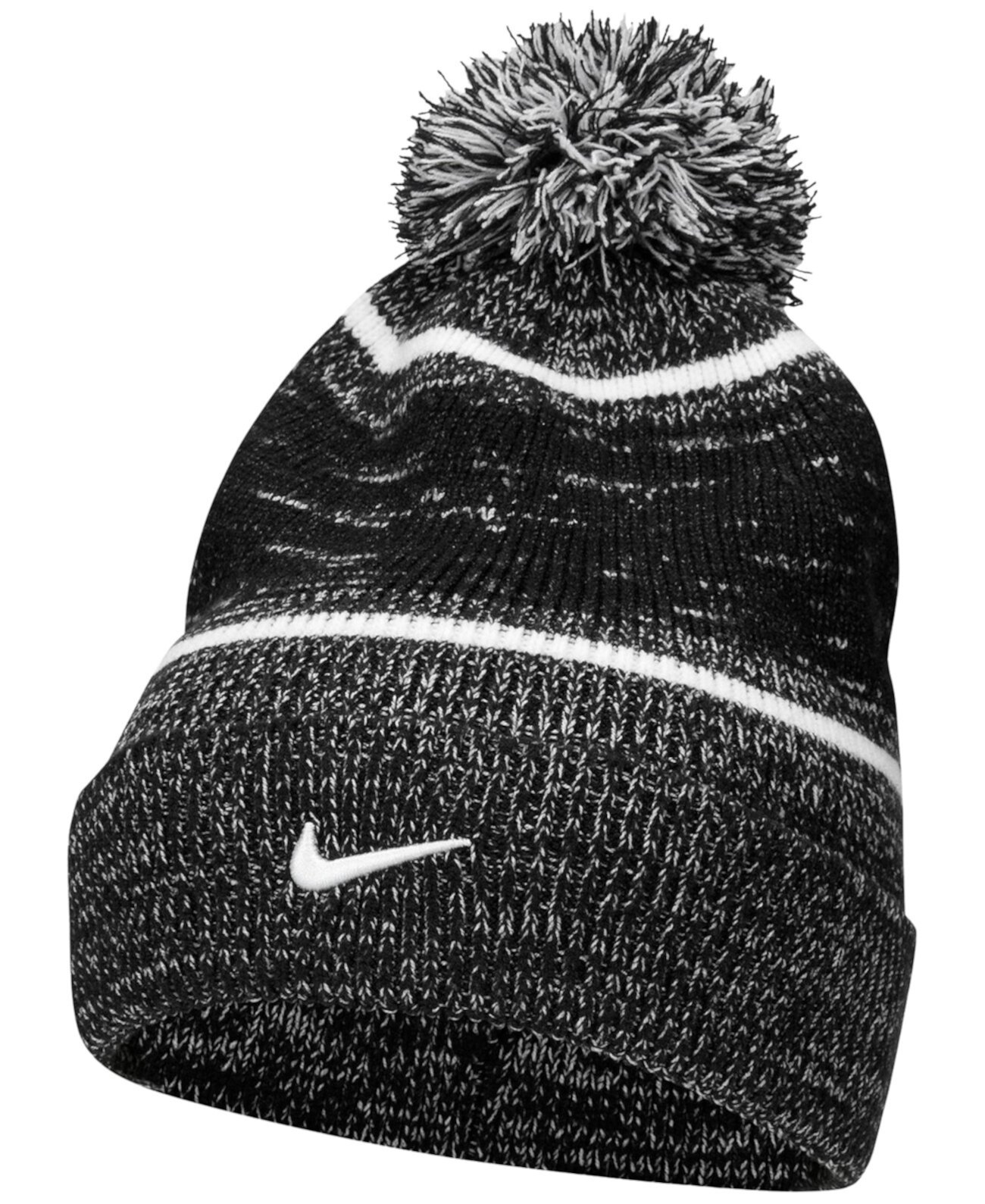 Мужская шапка-бини со съемными помпонами и манжетами на козырьке Nike