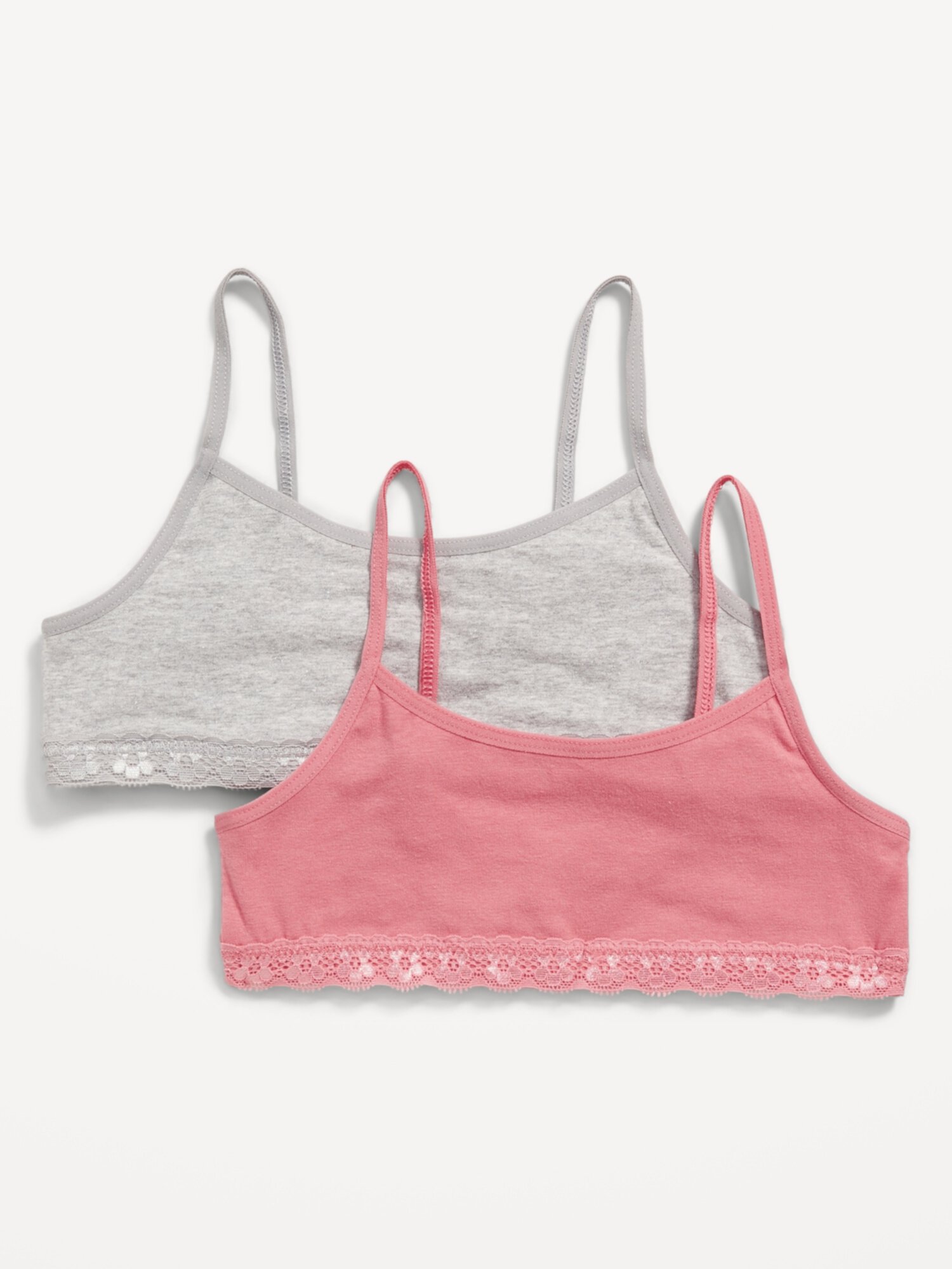 Little & Big Girls Seamless Crop Bra