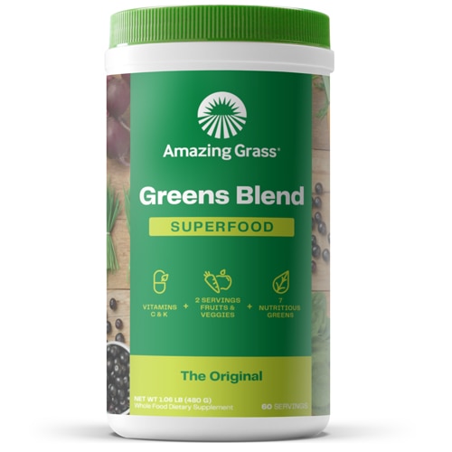 Greens Blend Superfood Original -- 60 Servings (Порции) Amazing Grass