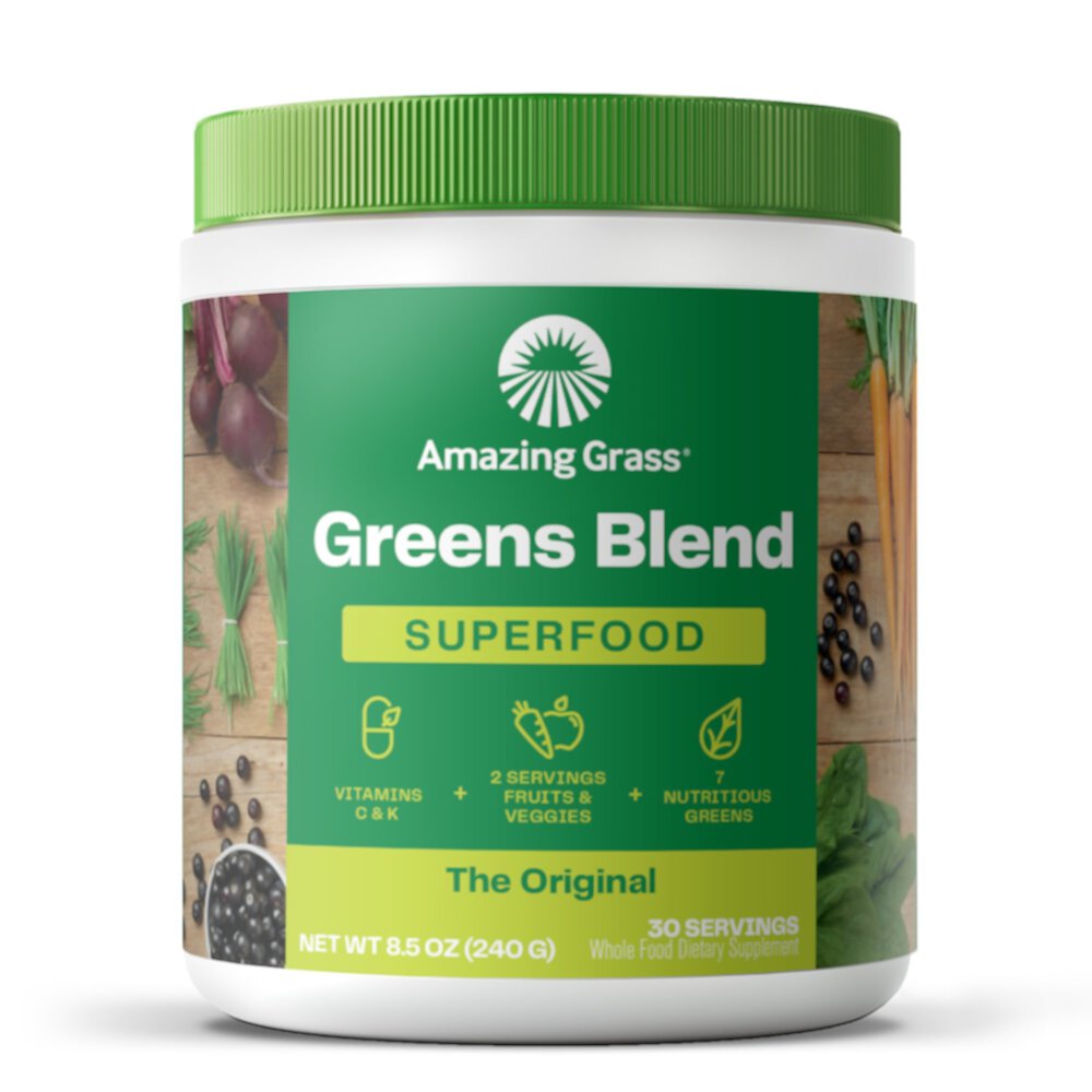 Смесь зелени Superfood Original – 30 порций Amazing Grass