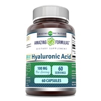 Hyaluronic Acid -- 100 mg - 60 Capsules (Капсулы) Amazing Nutrition