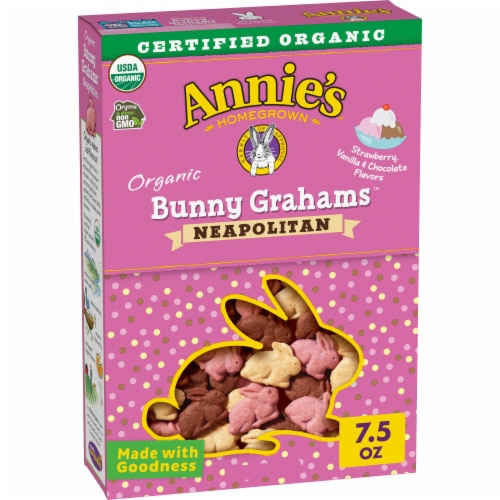 Домашний органический кролик Grahams Neapolitan — 7,5 унций Annie's