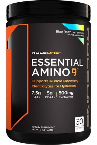 R1 Essential Amino 9 Blue Razz Lemonade — 30 порций (12,2 унции) Rule One Proteins