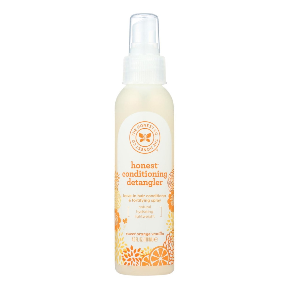 Спрей-кондиционер для распутывания волос Refresh Citrus Vanilla — 4 жидких унции The Honest Company