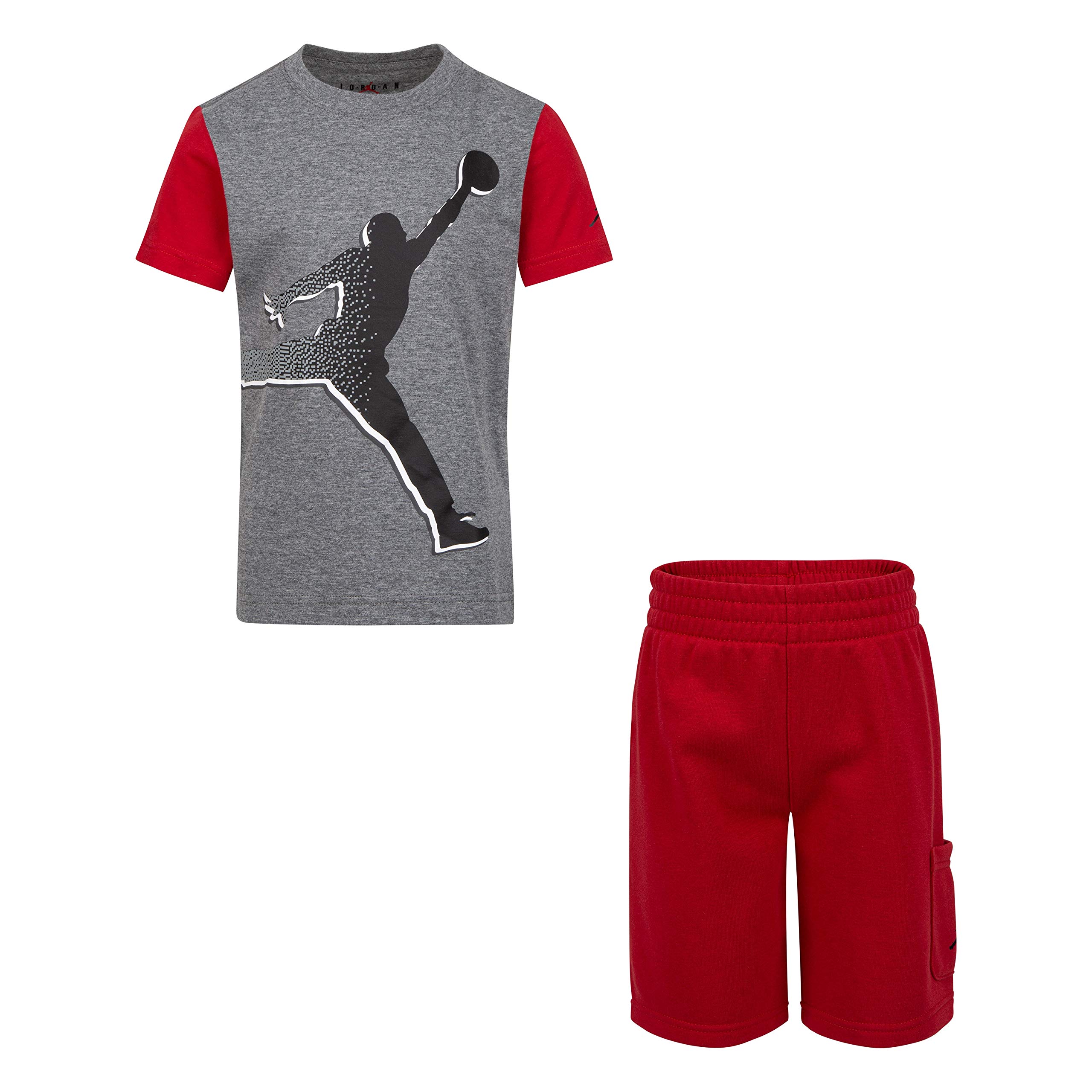 Комплект футболки/шорт-карго Jordan Jumpman (маленькие дети/большие дети) Jordan Kids