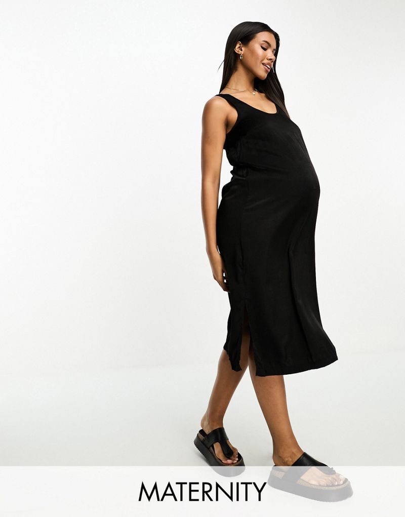 Женское платье-сатин от MAMALICIOUS для беременных MAMALICIOUS