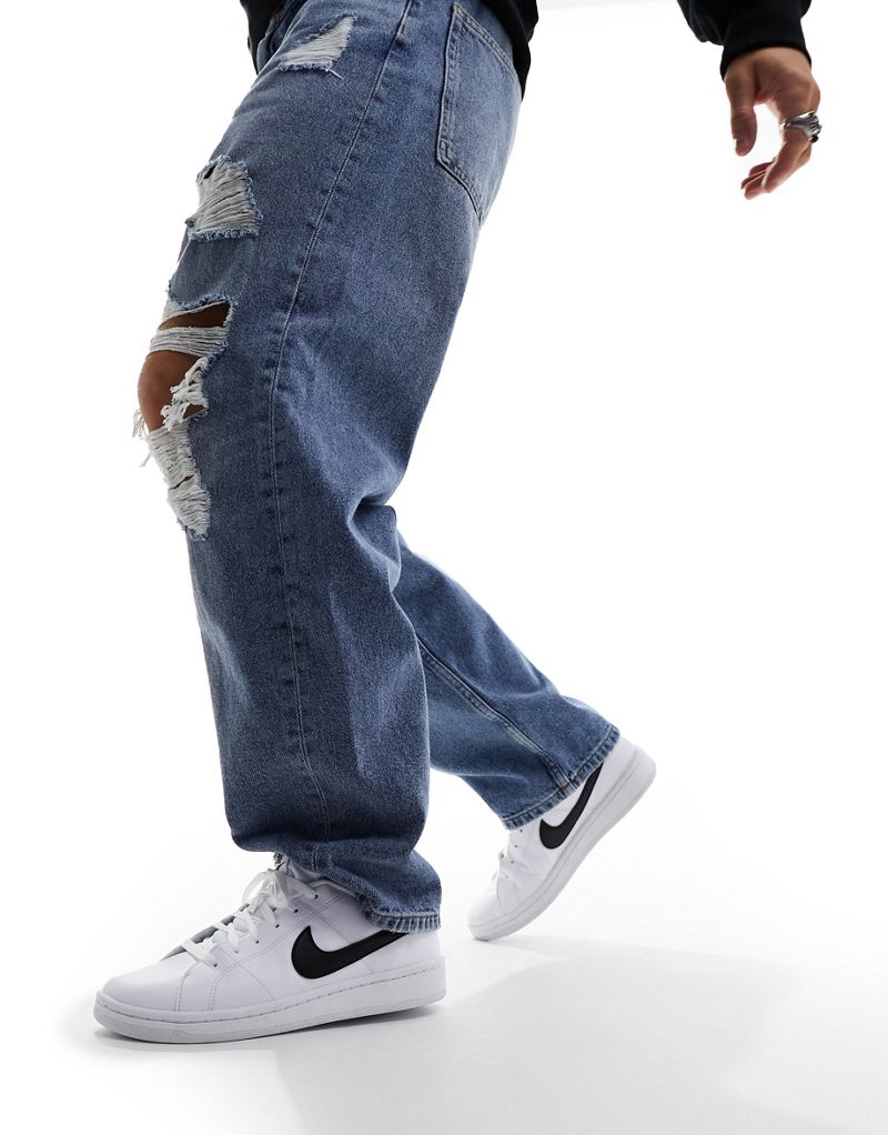 Мужские кроссовки Nike Court Royale 2 Next в белом и черном Nike