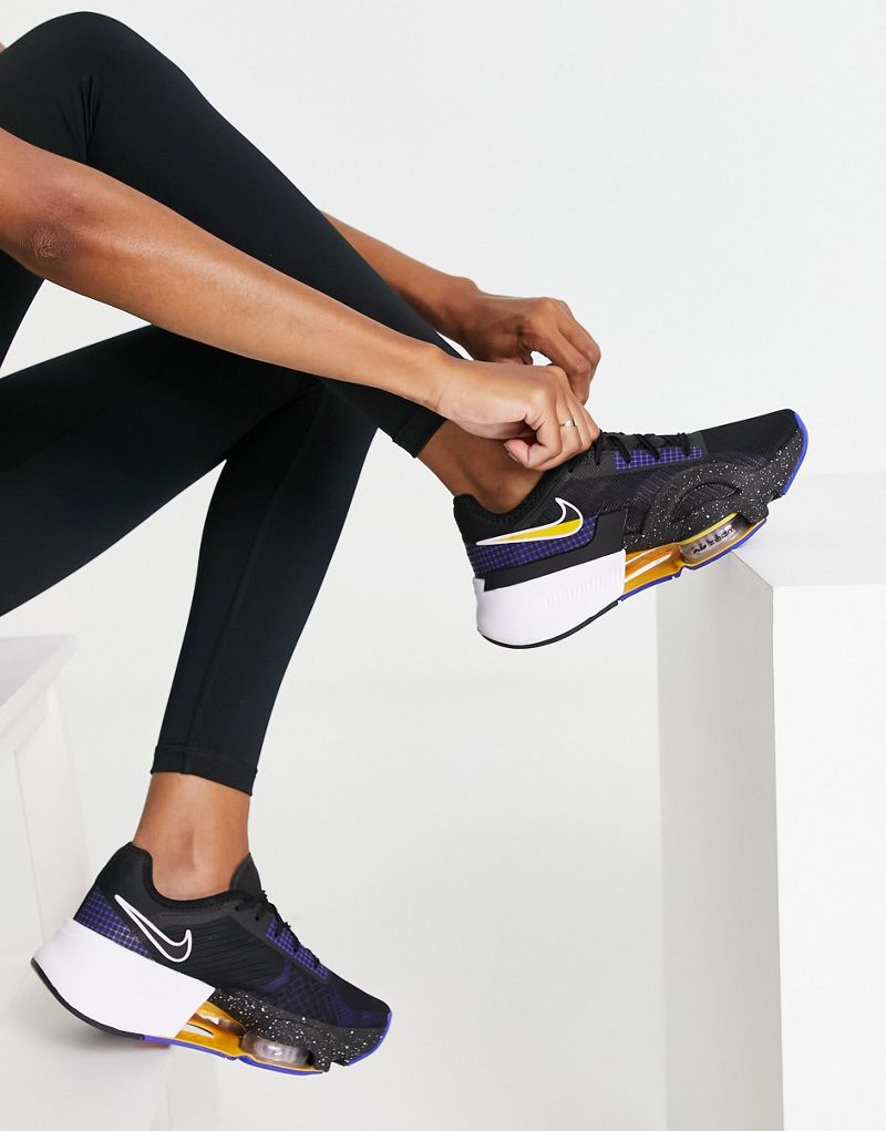  Кроссовки Nike Training Air Zoom SuperRep 3 в черном цвете для женщин из категории жизненного стиля Nike