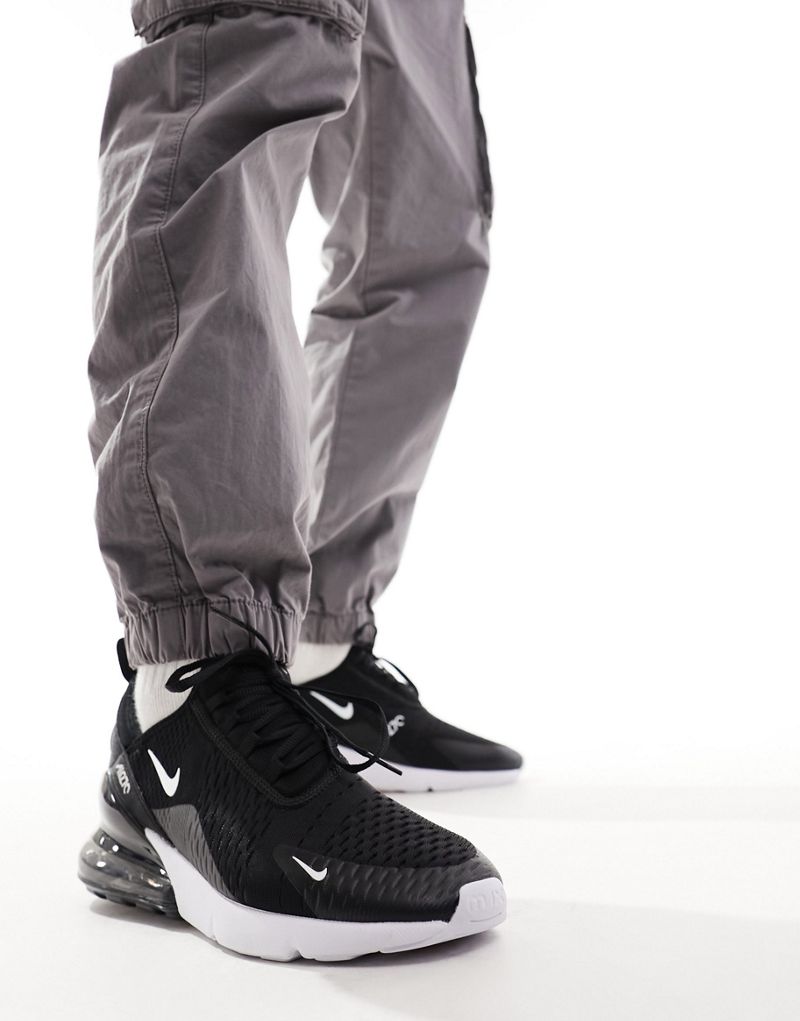 Черно-белые кроссовки Nike Air Max 270 Nike