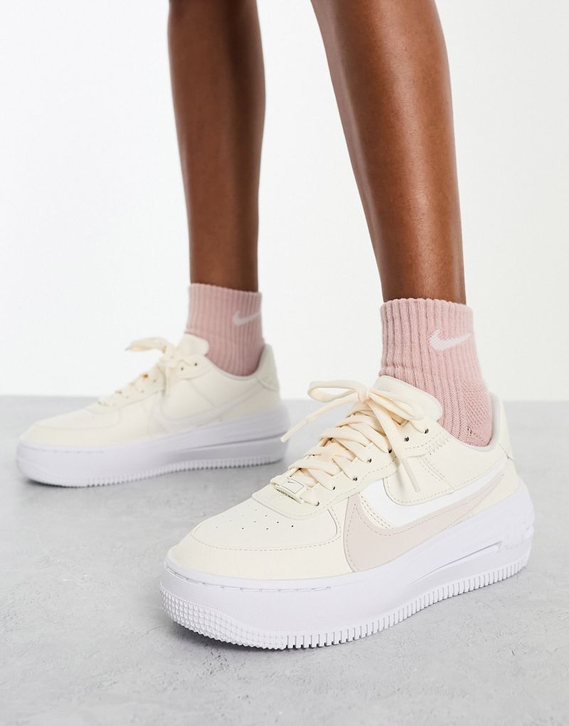 Nike air force shop 1 sage pale ivory