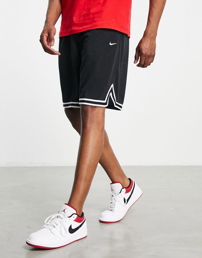 Шорты для баскетбола Nike Dri-FIT DNA поликнит черного цвета для мужчин Nike
