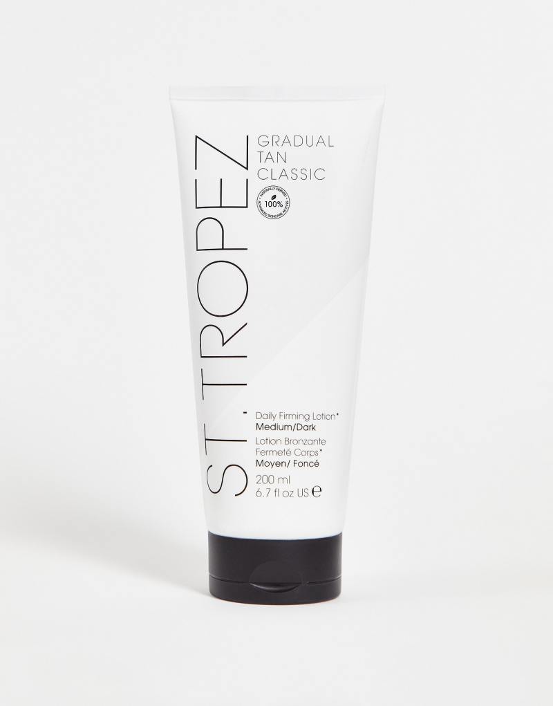 St.Tropez Gradual Tan Classic Ежедневный укрепляющий лосьон среднего/темного цвета, 6,8 жидких унций St. Tropez