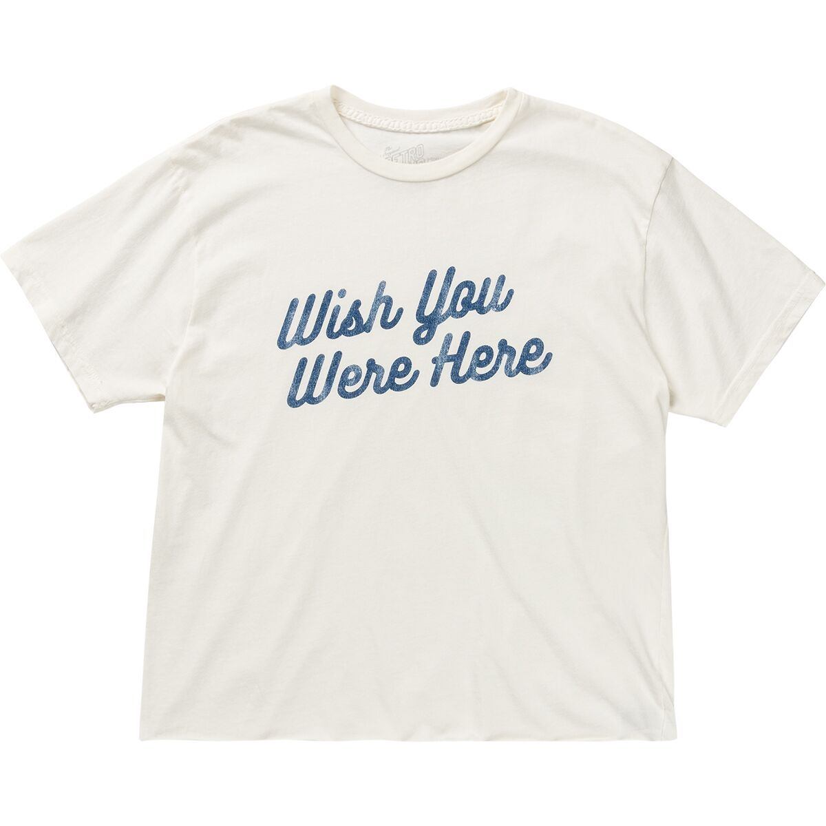 Футболка Wish You Were Here от Original Retro Brand с мягкой тканью и винтажным графическим дизайном Original Retro Brand