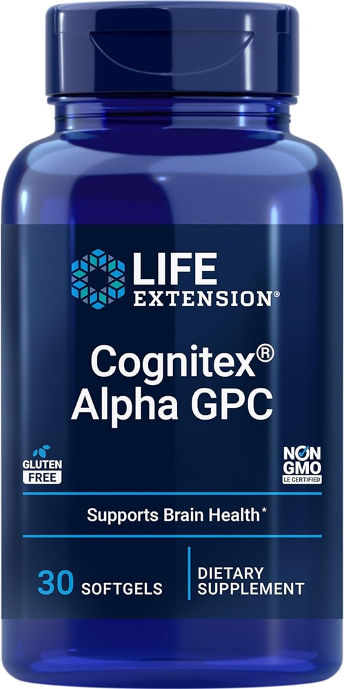 Cognitex® Alpha GPC - 30 капсул - Life Extension Life Extension