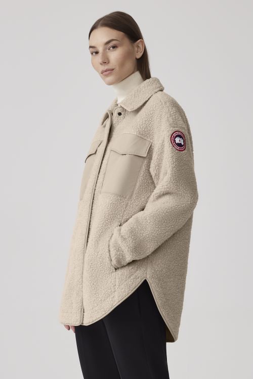 Куртка-рубашка Simcoe из первоклассного флиса с непринужденным кроем Canada Goose