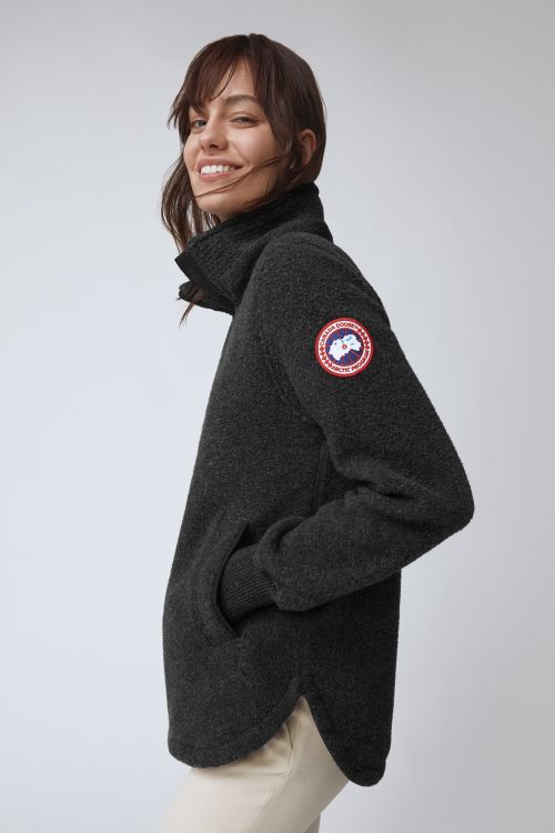 Свитер Severn ½ Zip из переработанной шерсти мериноса Kind Fleece Canada Goose