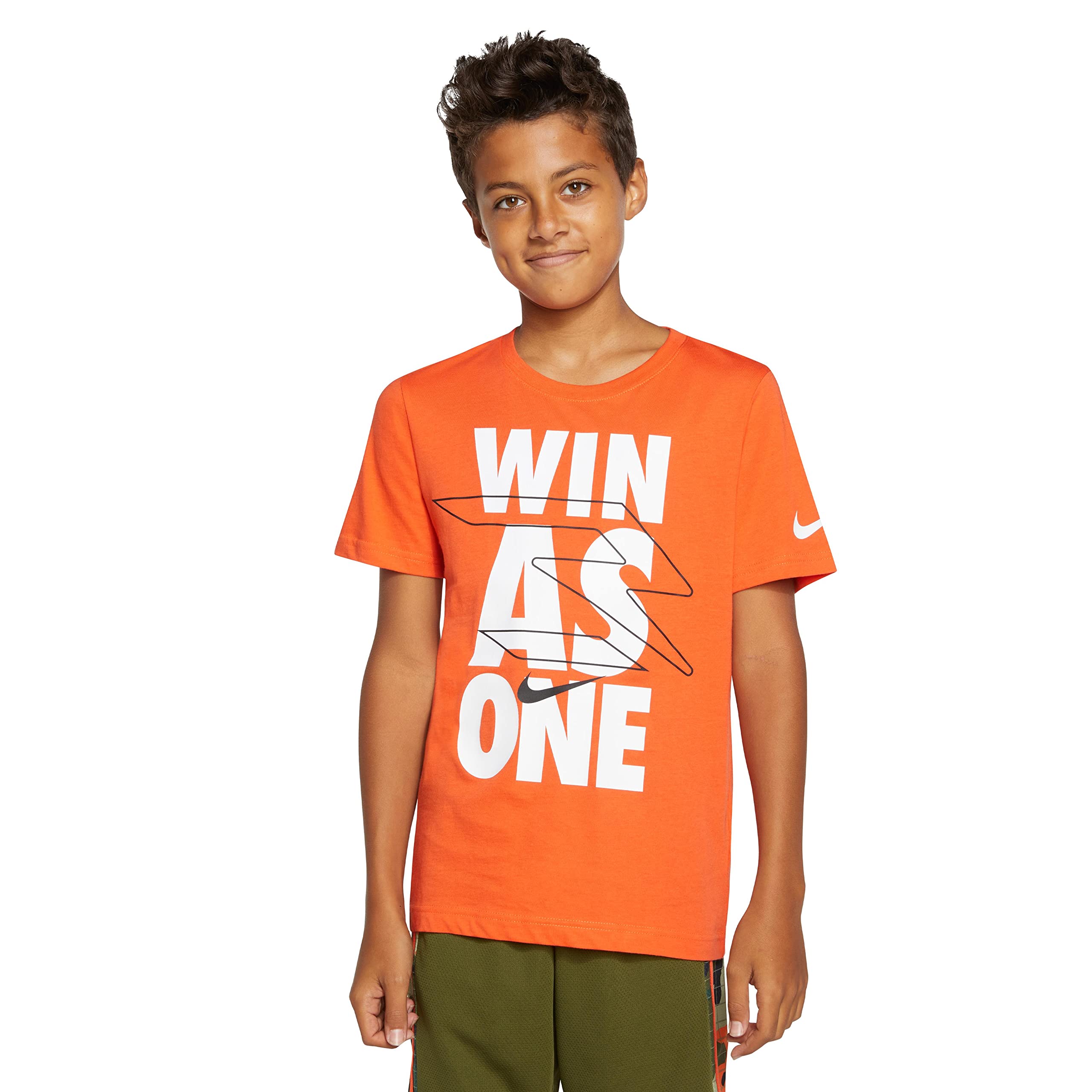Выиграй одной футболкой (большие дети) Nike 3BRAND Kids