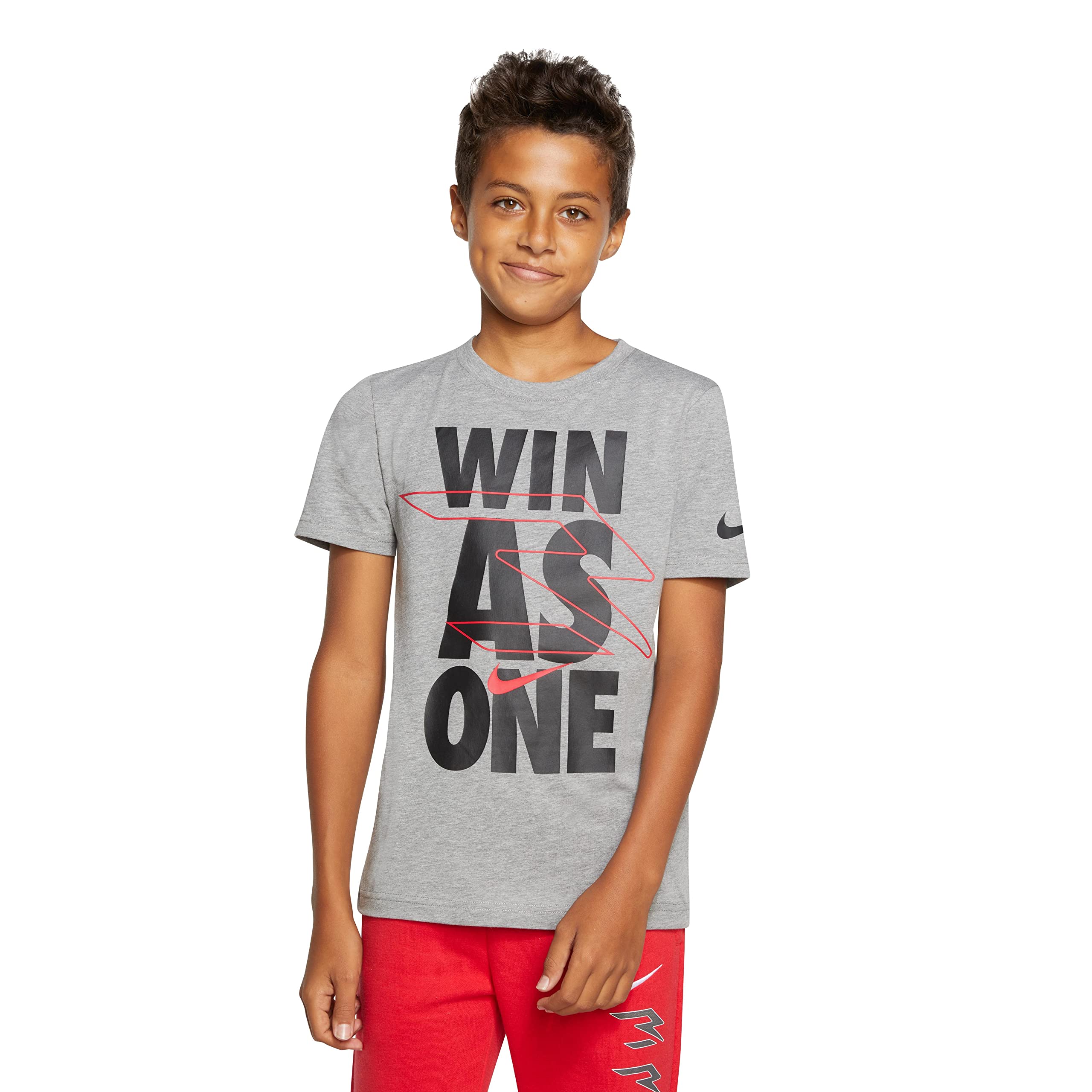 Футболка Win As One для больших детей 3BRAND Kids с короткими рукавами и принтом Nike 3BRAND Kids