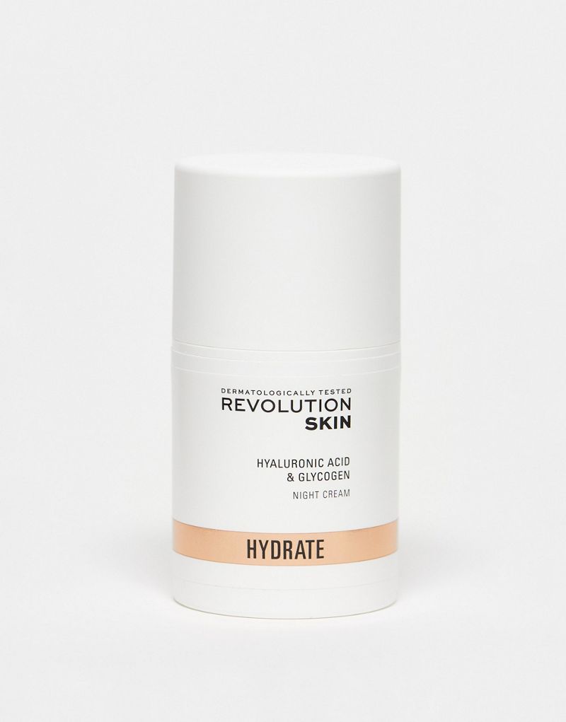 Ночной крем Revolution Skincare с гиалуроновой кислотой и гликогеном Revolution