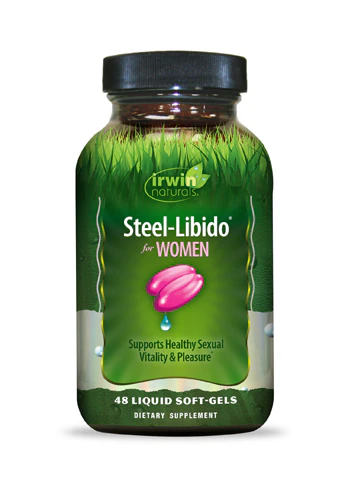 Steel-Libido for Women -- 48 Liquid Softgels Irwin Naturals