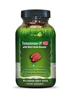 Testosterone Up Red -- 32 Liquid Softgels (Жидкие мягкие капсулы) Irwin Naturals