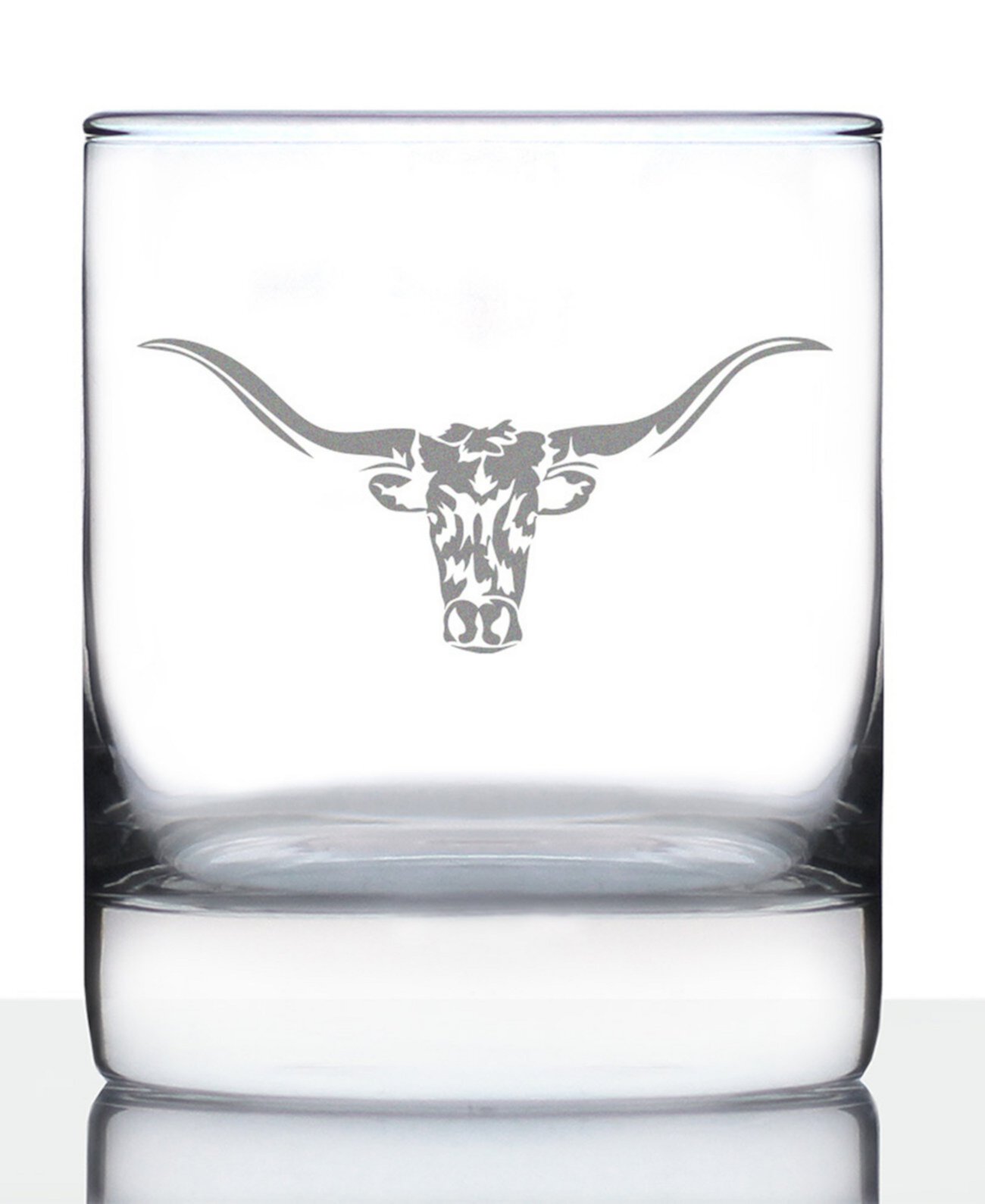 Longhorn Texas Rancher Gifts Бокал для виски Rocks, 10 унций Bevvee